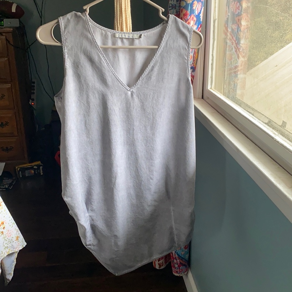 209 WST tank top gray ultra soft